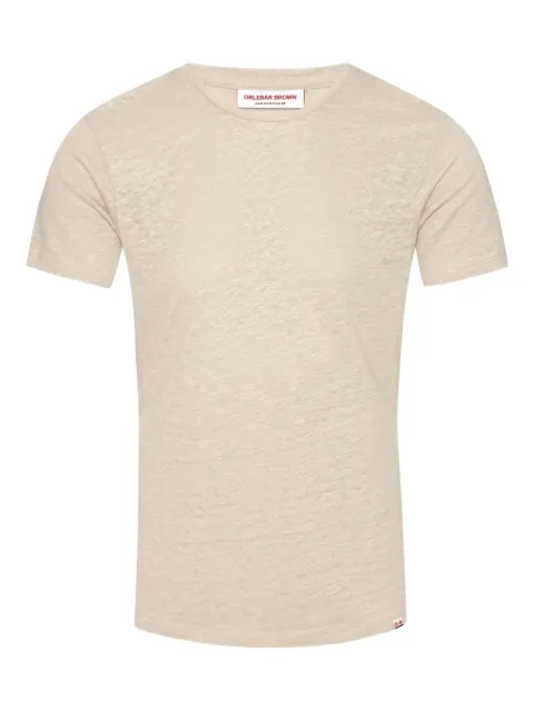 Orlebar Brown crew neck short-sleeved T-shirt Neutrals 277273