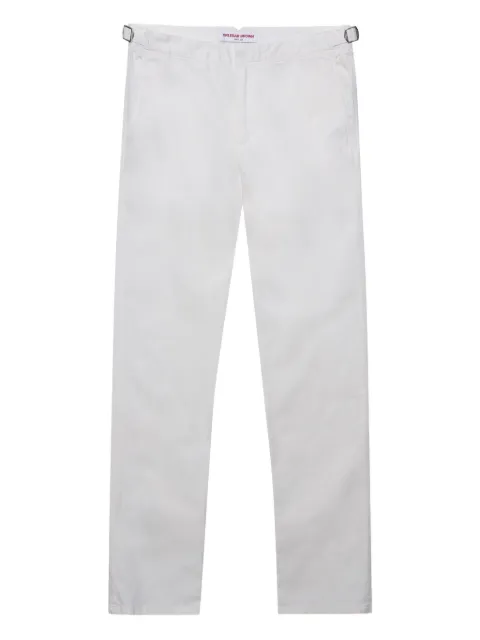 Orlebar Brown mid-rise straight-leg trousers White 277126