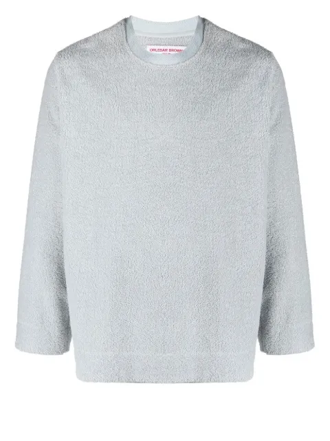 Orlebar Brown Antev long-sleeve sweatshirt Blue 276995