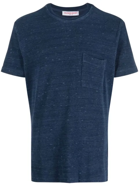 Orlebar Brown Classic towelling-finish T-shirt Blue 277272