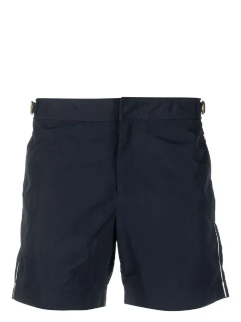 Orlebar Brown Bulldog stripe trim shorts Blue 277232