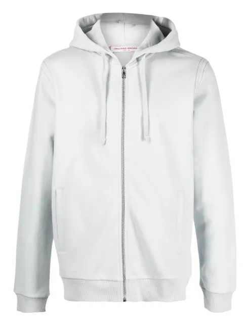 Orlebar Brown Mathers zip-up hoodie Blue 277211