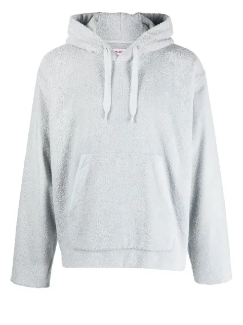 Orlebar Brown Walker towel drawstring hoodie Blue 277106