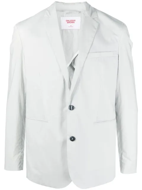 Orlebar Brown Ullock Poplin blazer Grey 277285