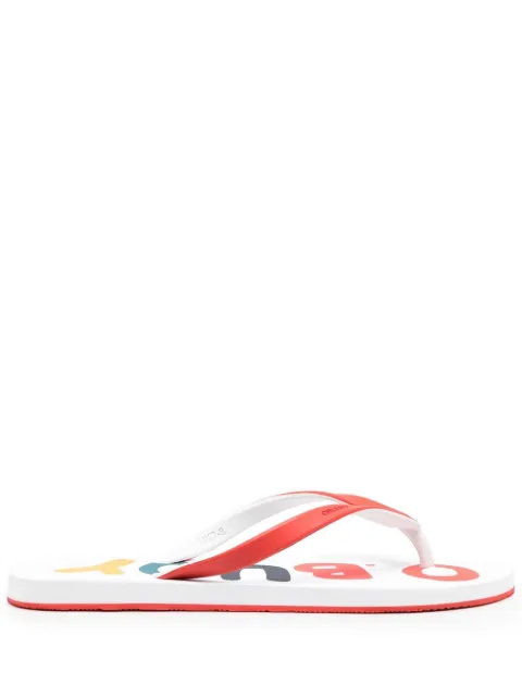 Orlebar Brown Haston O.B flip flops White 277287
