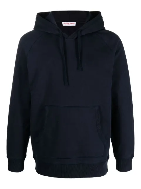 Orlebar Brown Francis cotton drawstring hoodie Blue 277189
