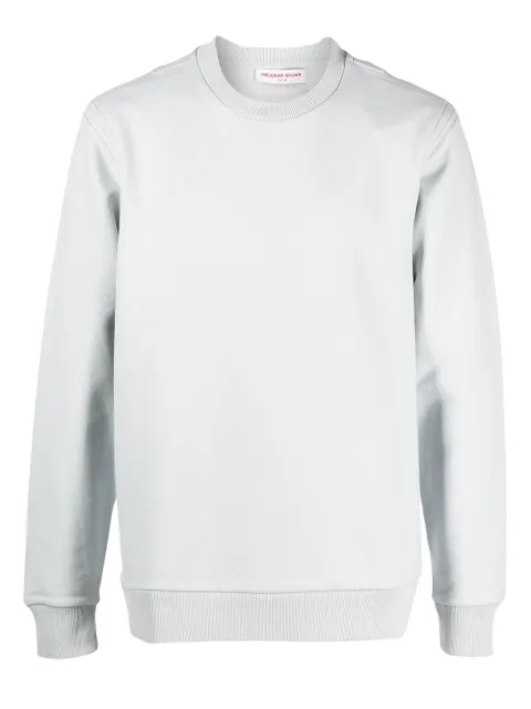 Orlebar Brown Blue Stevenson Crew Neck Sweatshirt Brown 277213
