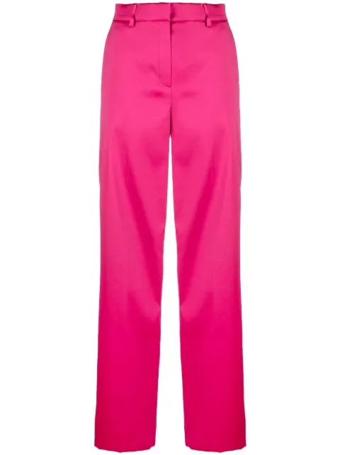Magda Butrym two-pocket flared tailored trousers Pink 206722
