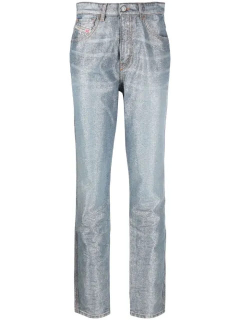 Diesel high-rise slim-fit jeans Blue A0361209E47