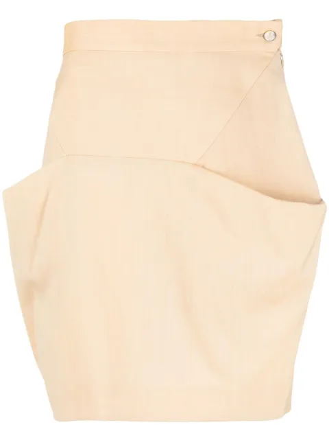 Vivienne Westwood Pre-Owned 1990s patch-pocket skirt Neutrals HOLAVW105