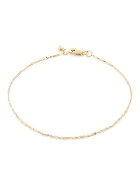 Monica Vinader 14kt yellow gold Shimmer Chain bracelet Gold YGBLSHMMNON