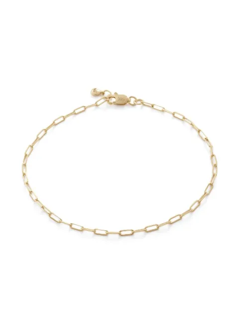 Monica Vinader 14kt yellow gold Paperclip-chain bracelet Gold YGBLMNDCNON