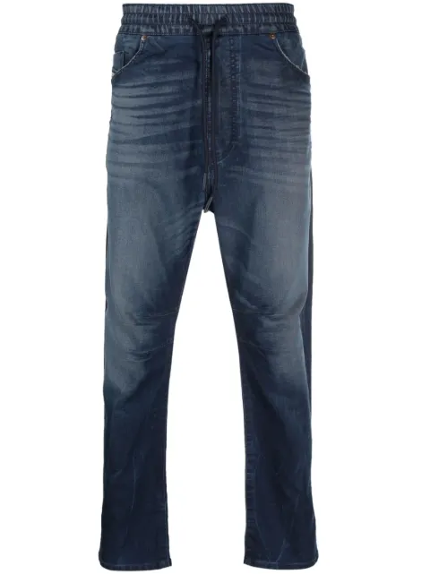 Diesel drop-crotch tapered jeans Blue A09730068DV