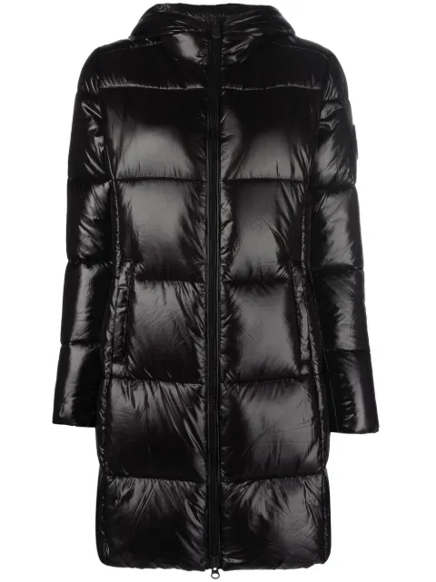 Save The Duck Ines hooded puffer coat Black D45650WINES