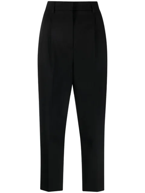 Lanvin high-rise tailored trousers Black RWTR00604885A22