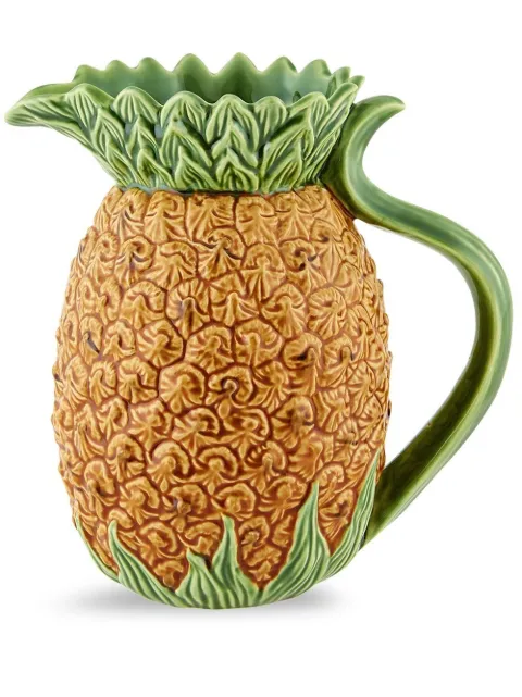 Bordallo Pinheiro 'Ananás' pineapple pitcher Brown 65020512