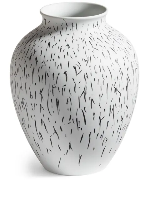 Cassina Post Scriptum porcelain vase Black GNF02