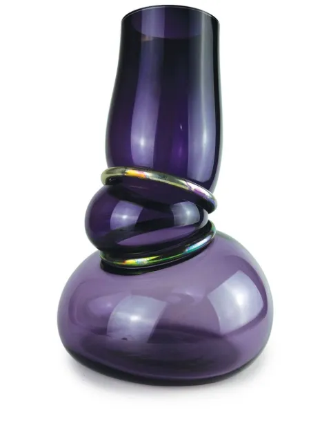 Vanessa Mitrani Double Ring glass vase Purple 1200000136405