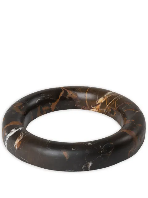 Bloc Studios large Marmo Donuts decorative object Brown DABL
