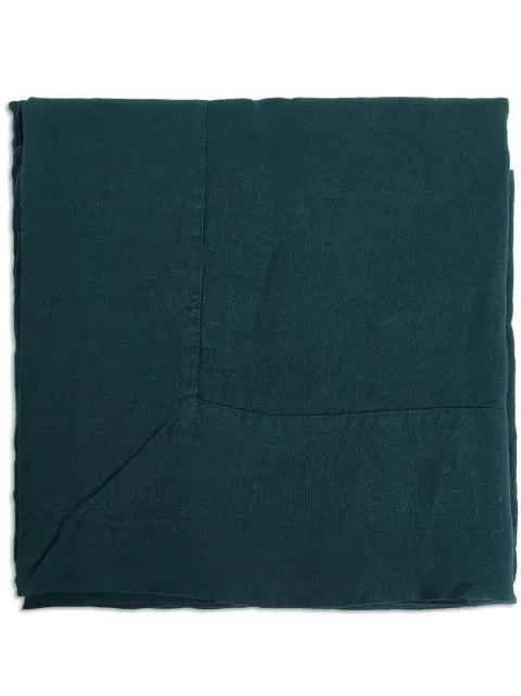 Once Milano linen tablecloth Green 1130203003