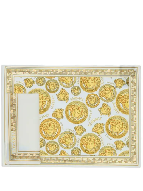 Versace Medusa Amplified napkin (set of two) White 10068271A04850Z7010