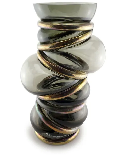 Vanessa Mitrani Chain Ring asymmetric vase Grey 1200000136313