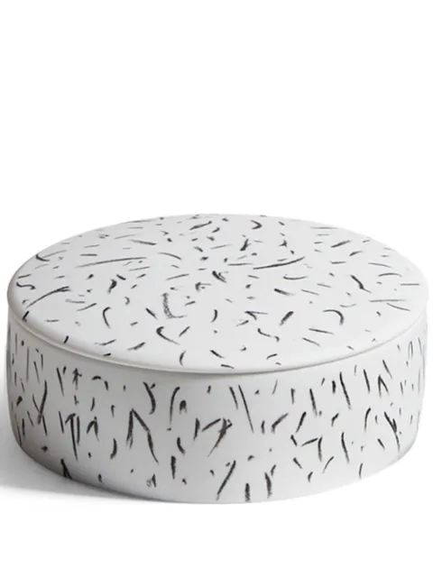 Cassina Post Scriptum porcelain container Black GNF08