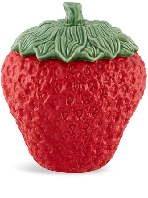 Bordallo Pinheiro 'Morango' strawberry tureen Red 65006994