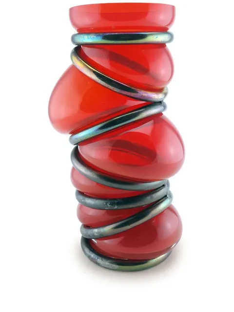 Vanessa Mitrani Chain Ring polished vase Red 1200000136337