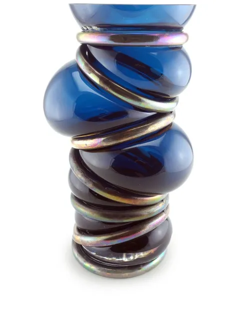 Vanessa Mitrani Chain Ring asymmetric vase Blue 1200000136290