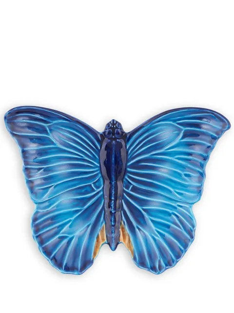 Bordallo Pinheiro 'Cloudy Butterflies' dish Blue 65027319