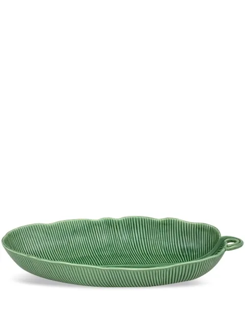 Bordallo Pinheiro 'Folhas' salad bowl Green 65003319