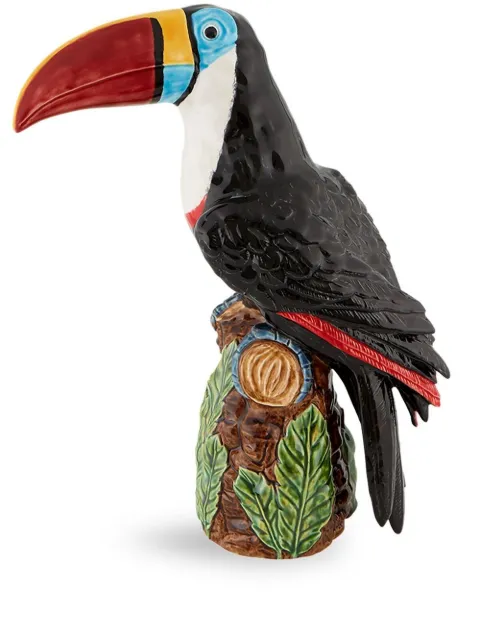 Bordallo Pinheiro 'Amazónia' toucan ornament Black 65027290