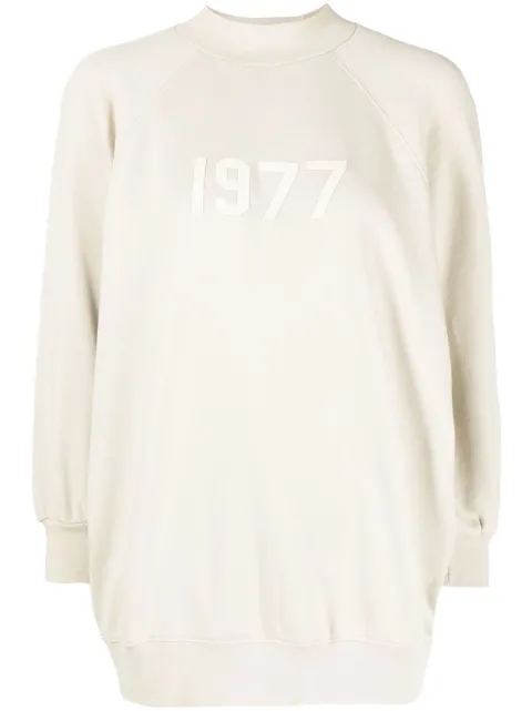 FEAR OF GOD ESSENTIALS 1977 printed sweatshirt Grey 192BT213131FW