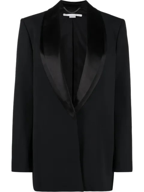 Stella McCartney tailored twill dinner jacket Black 6500193AU701
