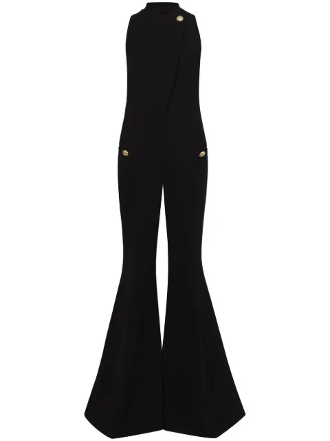 Proenza Schouler stripe-detail tuxedo trousers Black R2328001AY162