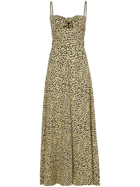 Proenza Schouler leopard-print tank dress Black R2323014BYP261