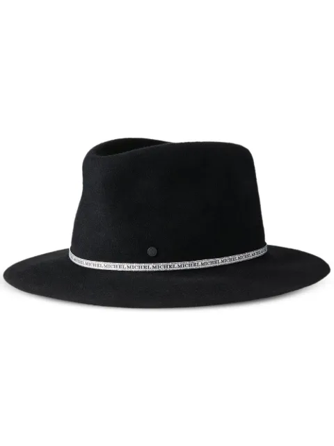 Maison Michel Andre collapsible fedora hat Black 1003132001