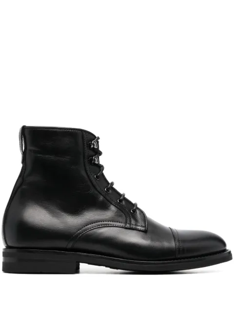 Scarosso Paola lace-up ankle boots Black PAOLABOOTBLACALF