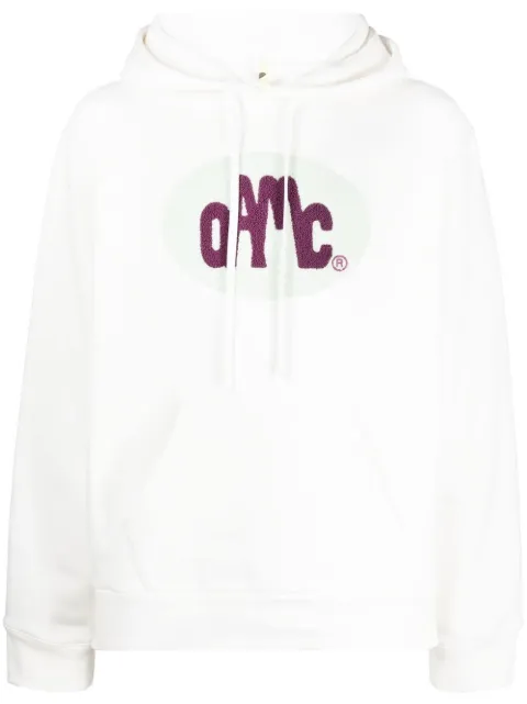 OAMC logo-print hoodie White COT0077822A28OAJ12