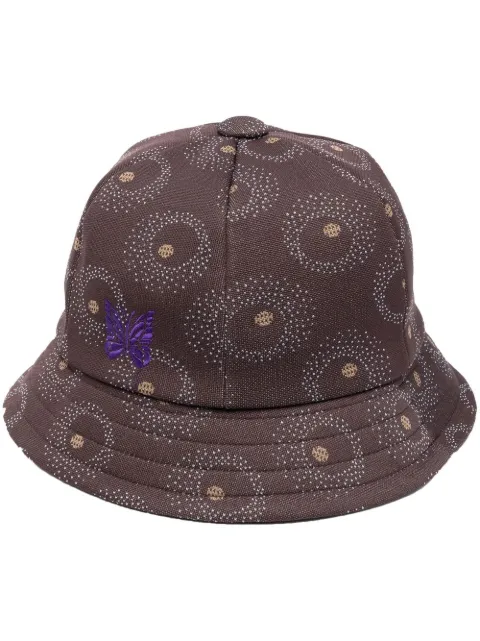 Needles Bermuda bucket hat Brown LQ036