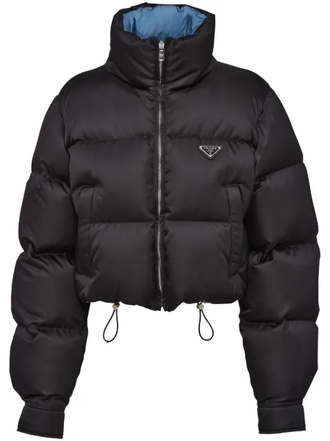 Prada cropped down jacket Black 292056S2221WQ8