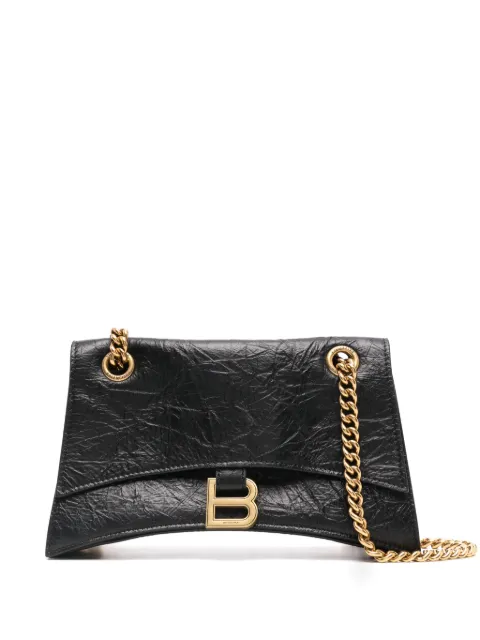 Balenciaga small Crush shoulder bag Black 716351210IT