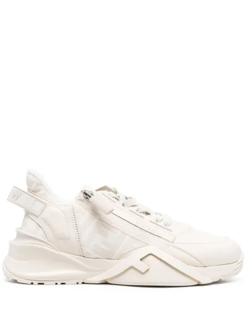 FENDI logo-print sneakers Neutrals 8E8035AJZH
