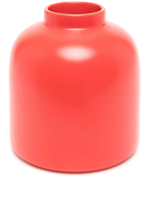 raawii Omar embossed-logo vase Red R1037