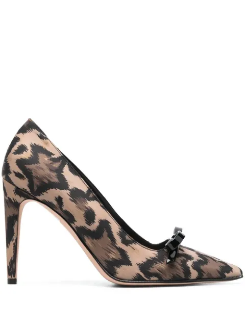 RED(V) Sandie leopard-print pumps Neutrals QS0G93GMT