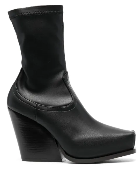 Stella McCartney Cowboy 80mm ankle boots Black 810134W1CV0