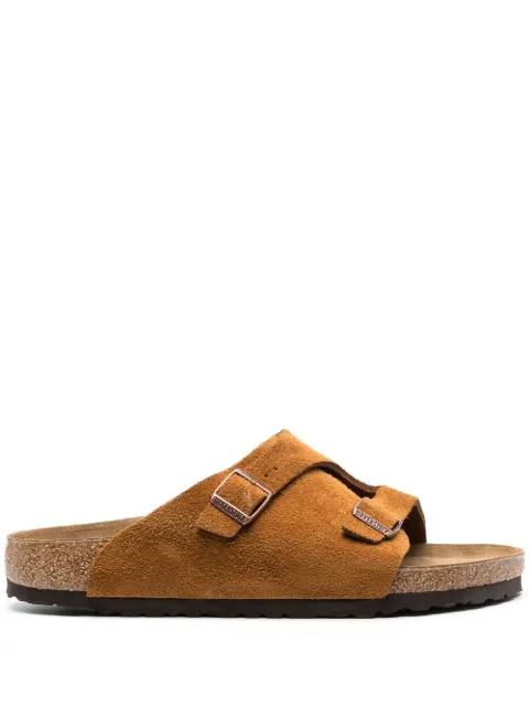 Birkenstock open-toe buckle-fastening sandals Brown 1023891