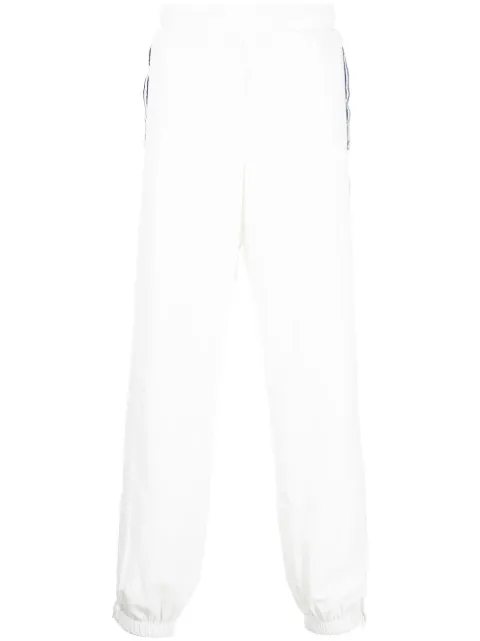 Casablanca logo-print track pants White MF22TR028