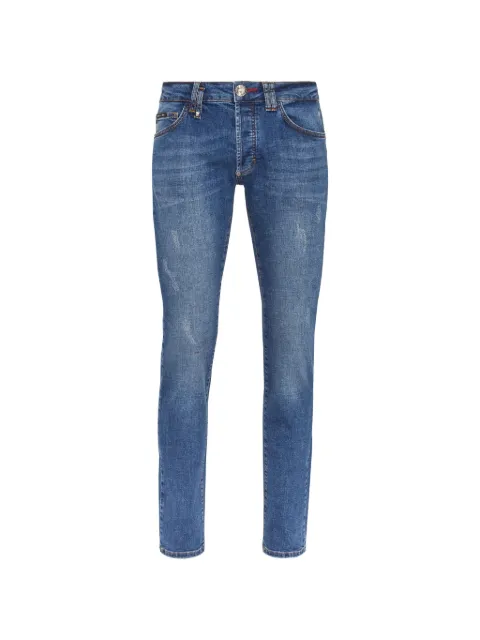 Philipp Plein straight-cut jeans Blue LABCMDT3453PDE004N